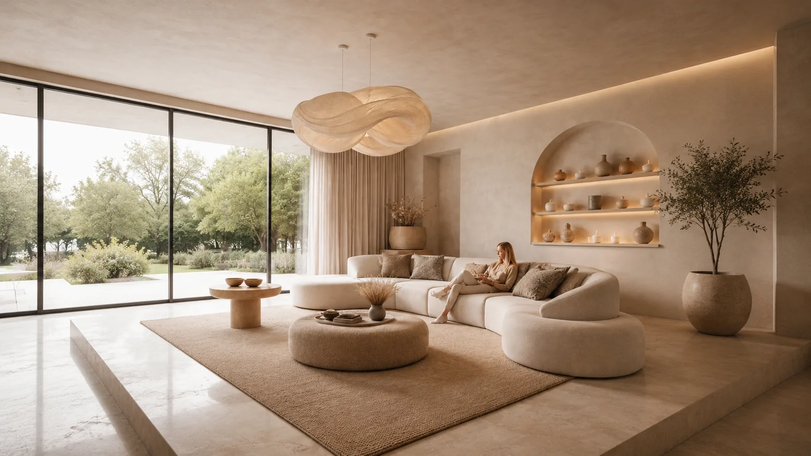 A private refined space
